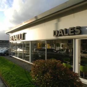 Renault dealership Louth showroom